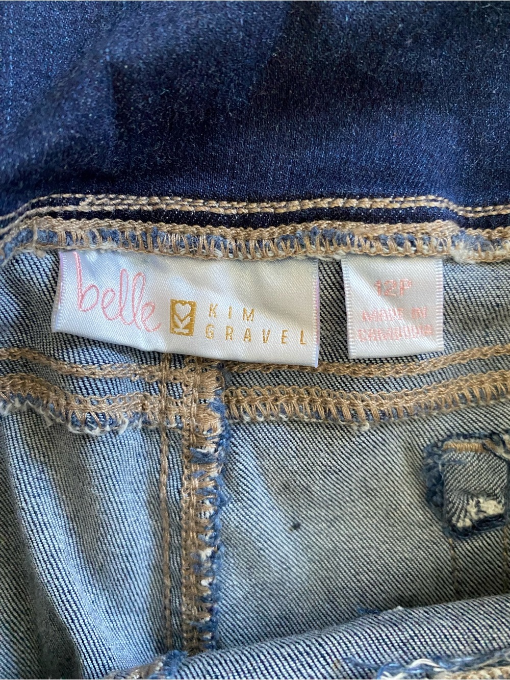 Belle by Kim Gravel TripleLuxe Baby Boot cut denim jeans - Picture 4 of 5
